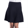Ladies Flared Skirt Navy
